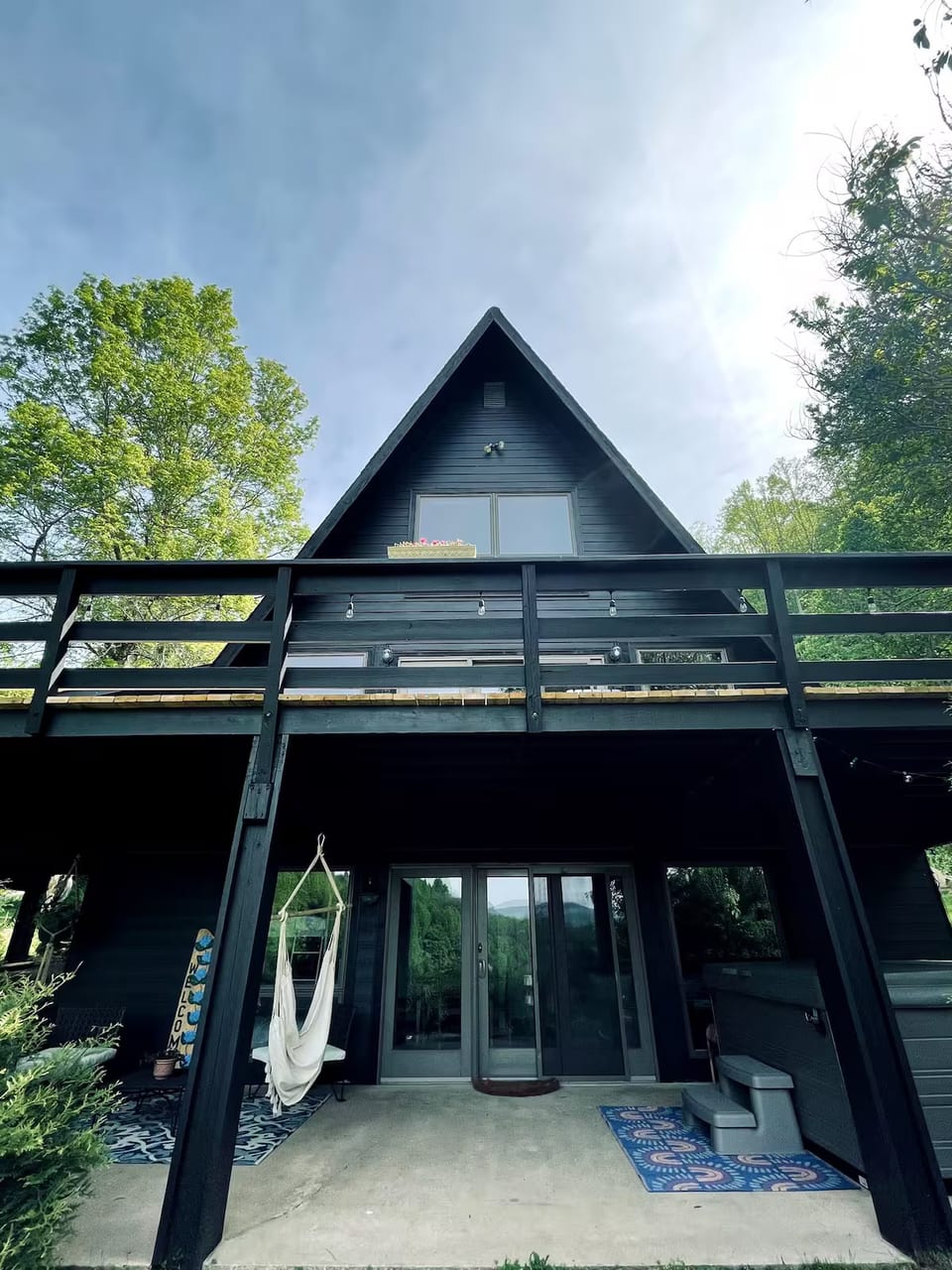 Modern A-Frame, sleep 6-10, wifi, 15 min to Boone! - Vilas