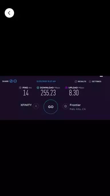 Super fast internet.