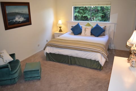 The Cedar room, (#2). Second largest bedroom in the house.
