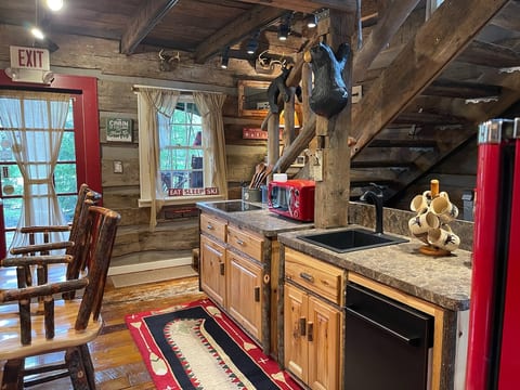 Kitchen area.