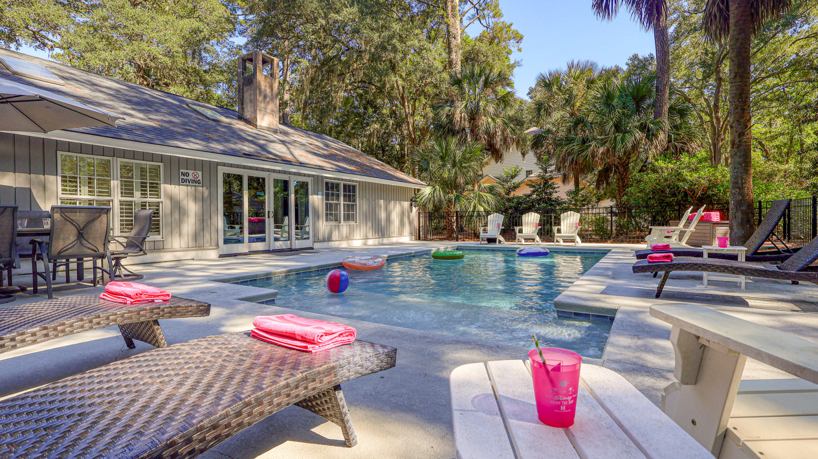 Private Resort-Style Pool & Sun Deck