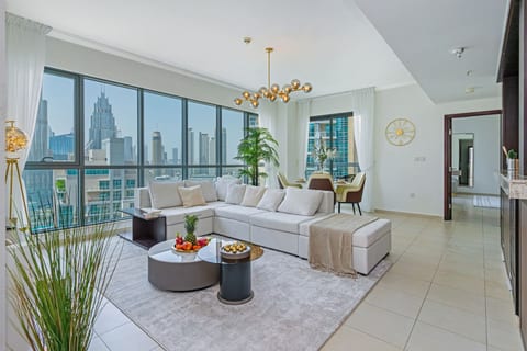 Luxury 2BR Full Burj Khalifa & Fountain Views
