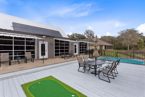 San Bernard River House | Heated Pool, Fishing & Waterfront Escape