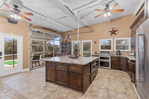 San Bernard River House | Heated Pool, Fishing & Waterfront Escape