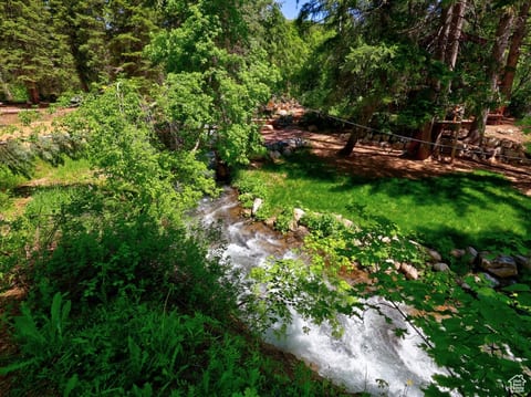 Listen to the river below from any room in the house - just crack a window!