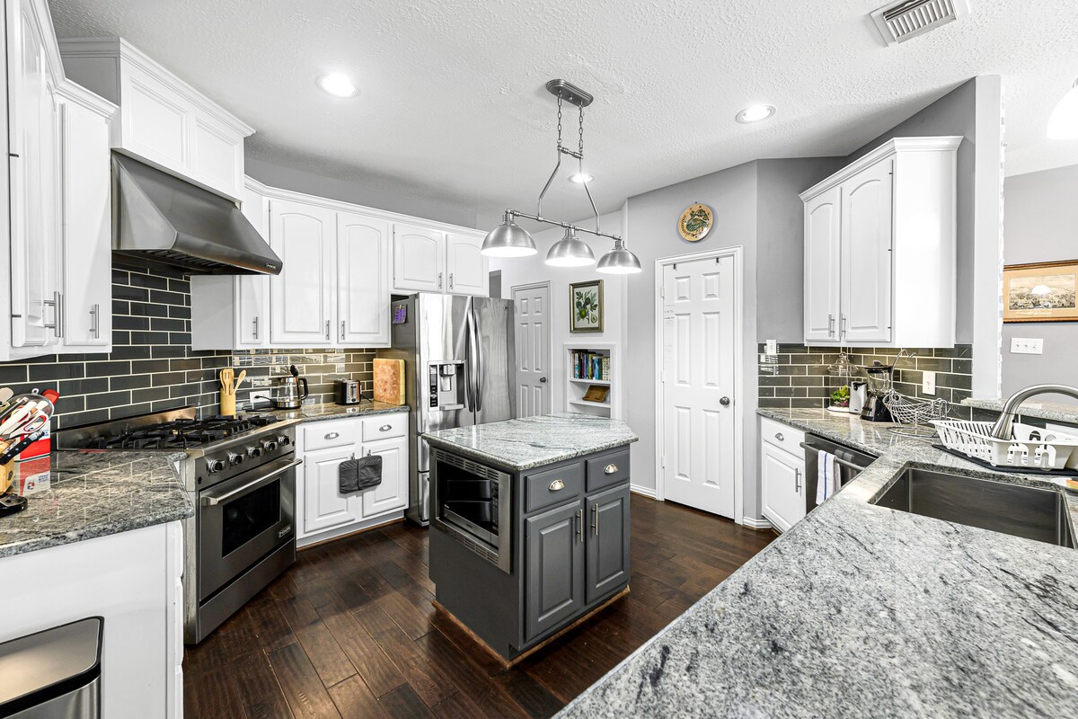 Bright and open layout makes cooking feel effortless.