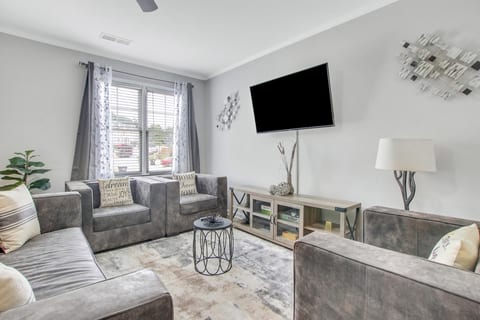 Livingroom with Roku TV