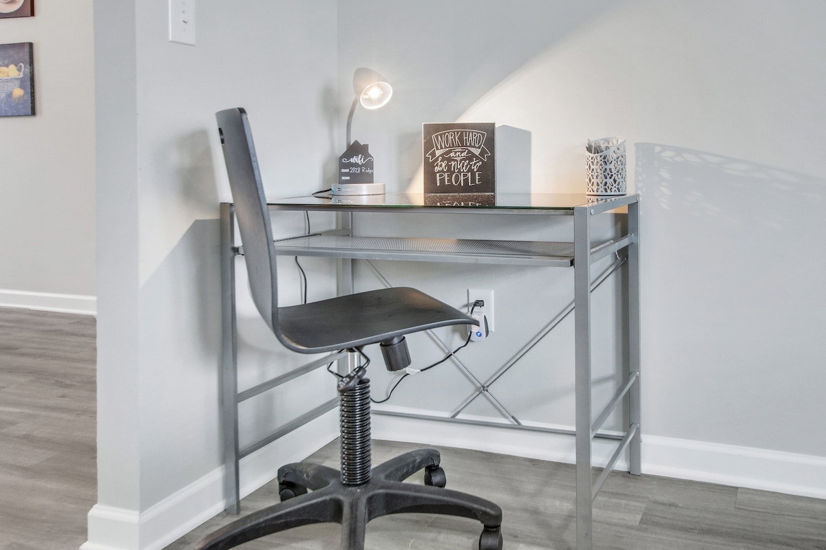 Dedicated workspace in a common area 