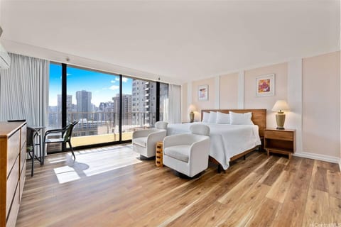 California King Bed with a View