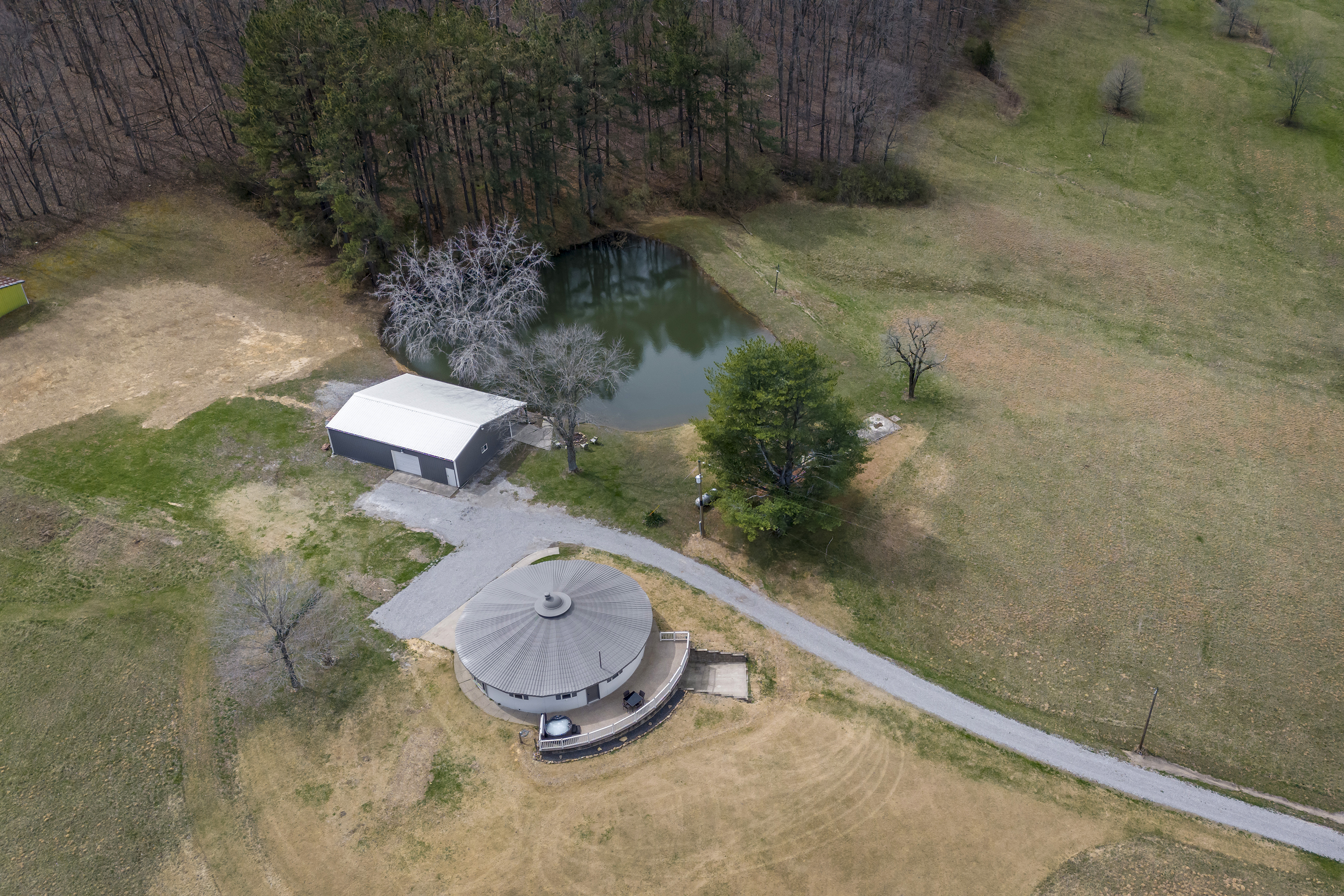 Aerial of Round House