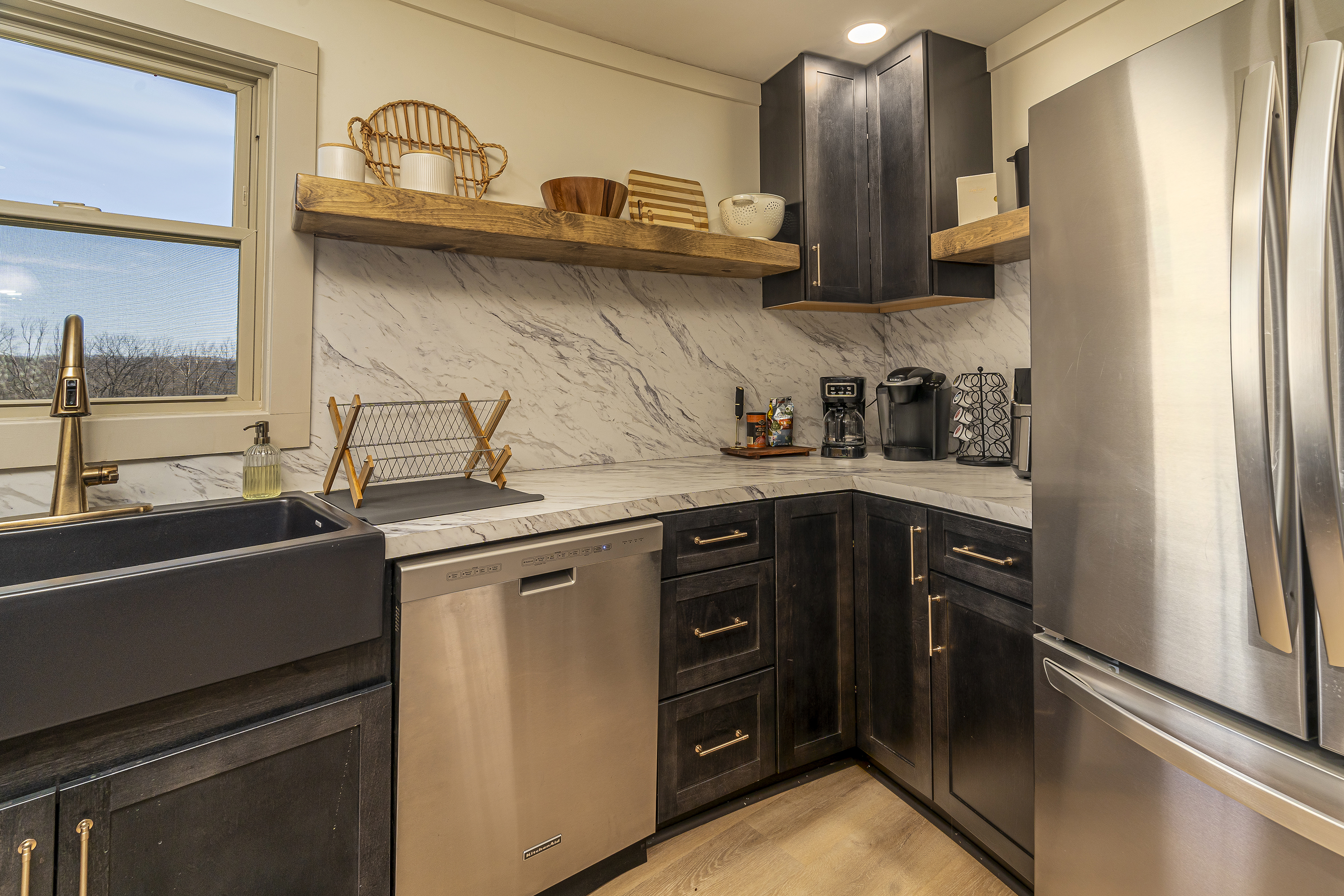 New appliances in kitchen