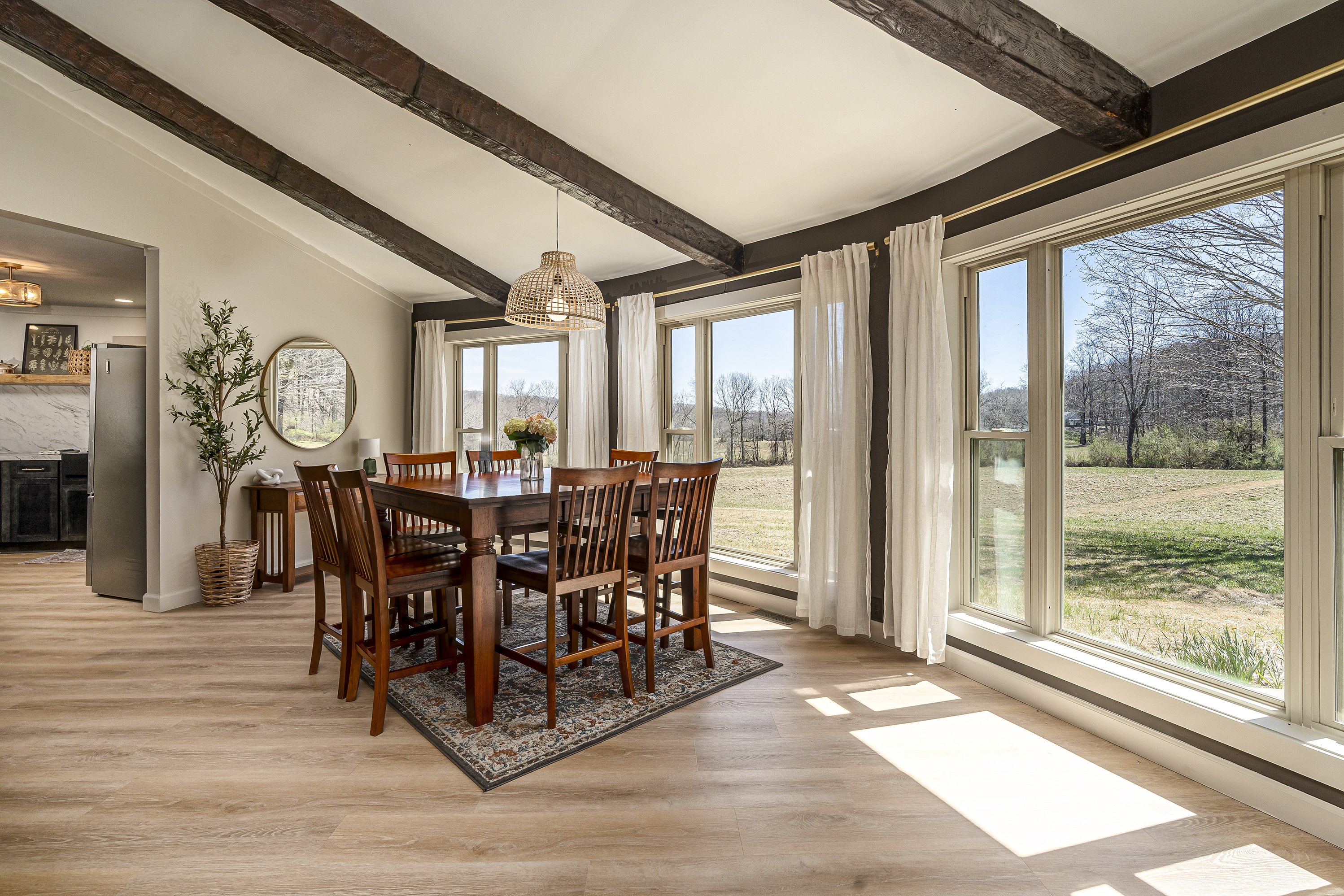 8-person dining - room for everyone