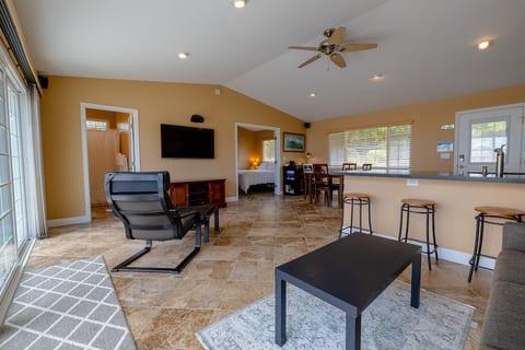 Sit, Relax, and Enjoy our very comfortable Living Room 