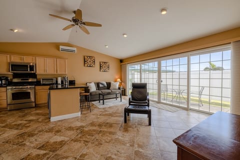 Sit, Relax, and Enjoy our very comfortable Living Room