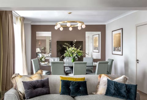 Elegant 4-Bed Apartment with Balcony & View