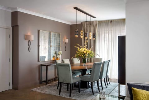 Elegant 4-Bed Apartment with Balcony & View