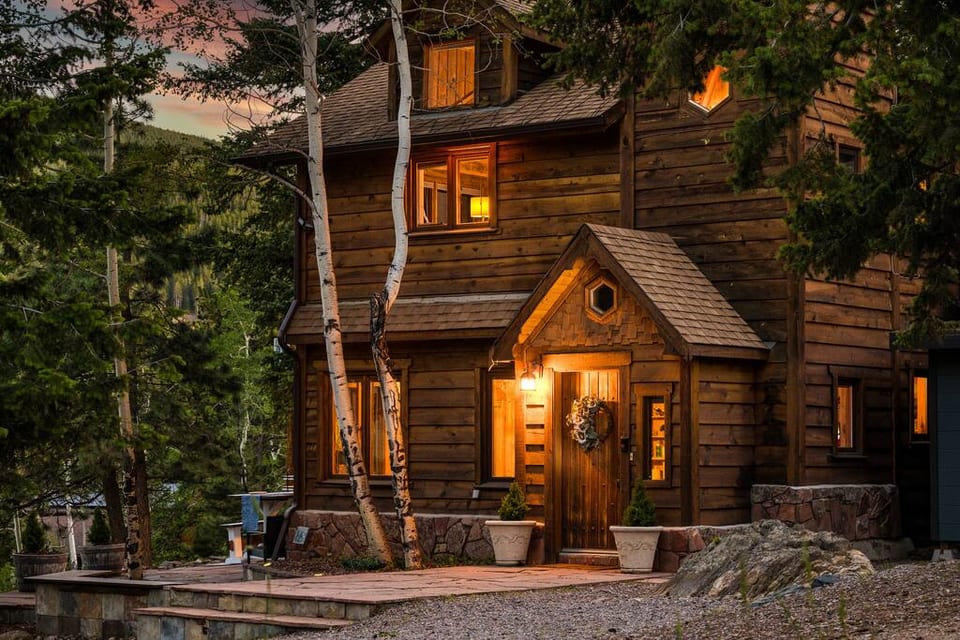 Tucked into a quiet hillside, this home is your personal retreat surrounded by forest.