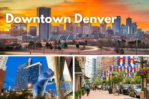 Plush King Beds near Downtown Denver | Fast WiFi