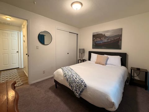 spacious bedroom