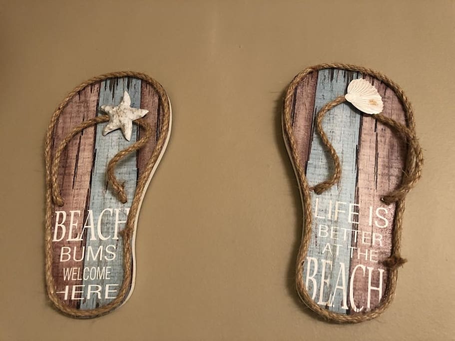 Beach Shoe Decor