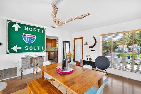 Mid-Century 2BR Home • Art & Garden Views