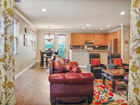 Living room, open floor plan
