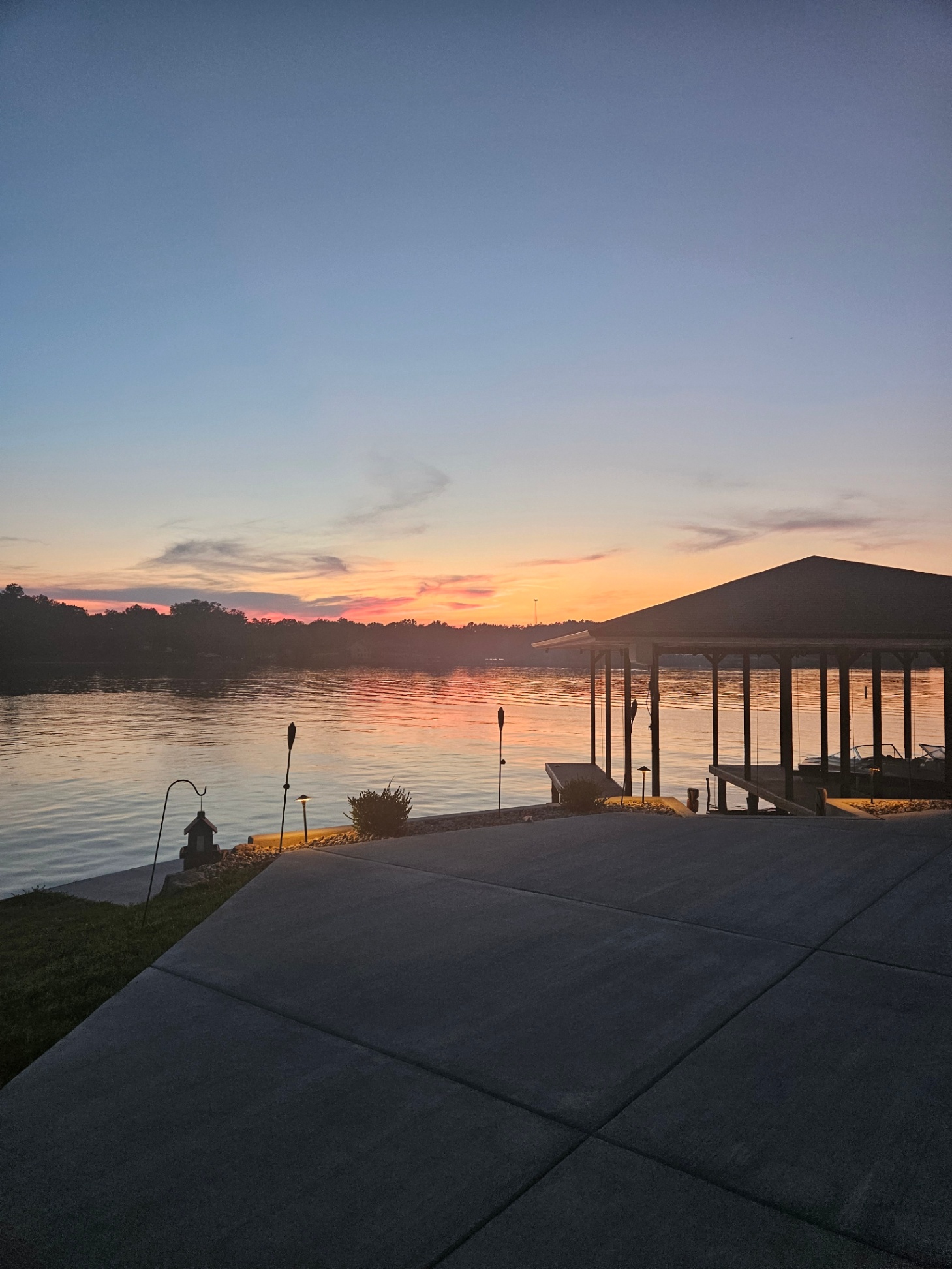 Enjoy beautiful sunsets. 