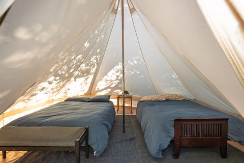 Glamping Bell Tent Escape on Palomar Mountain