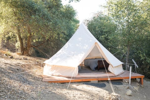Glamping Bell Tent Escape on Palomar Mountain