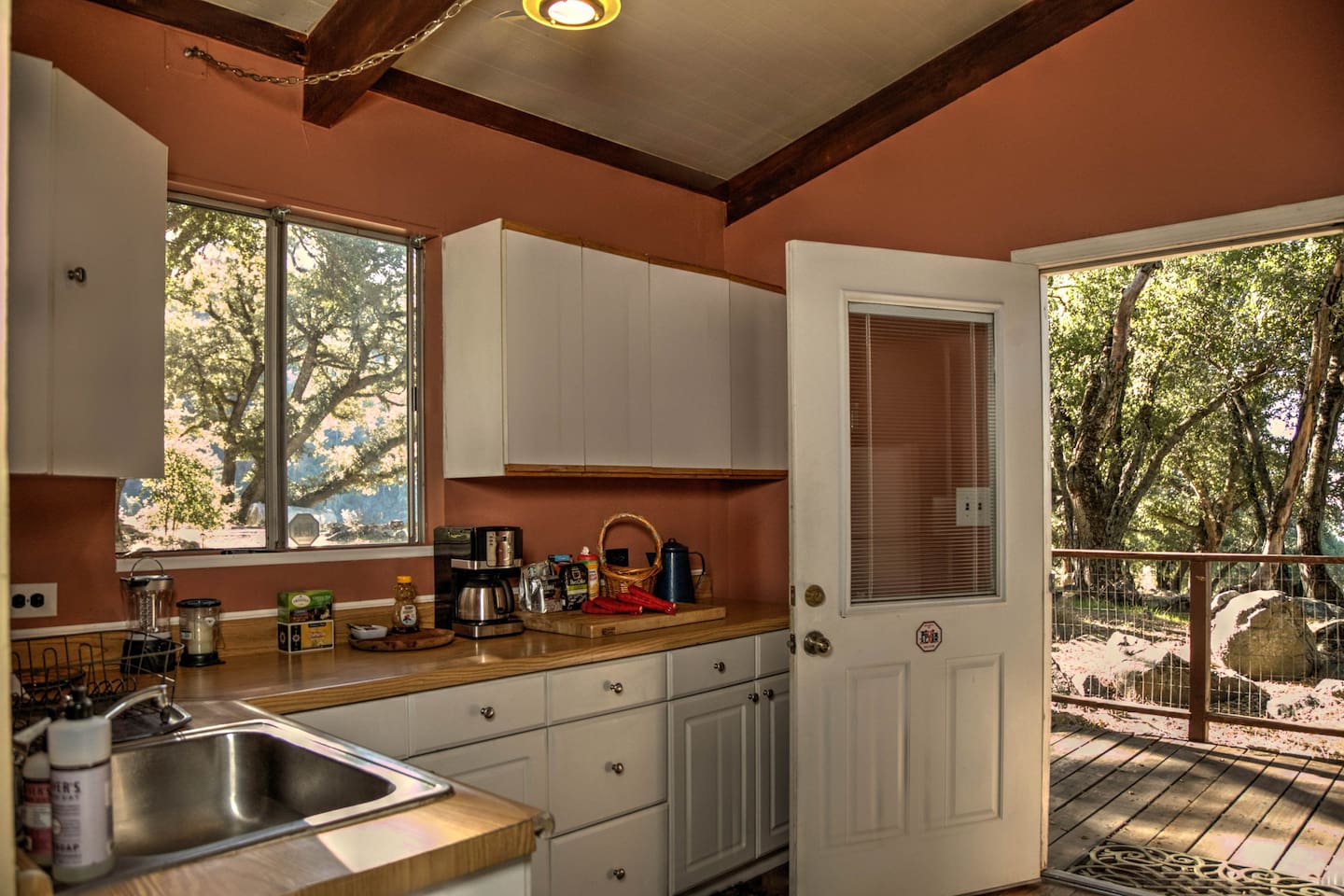Kitchen in guest house