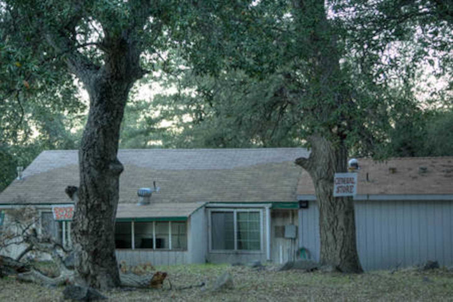 Side view of bunkhouse