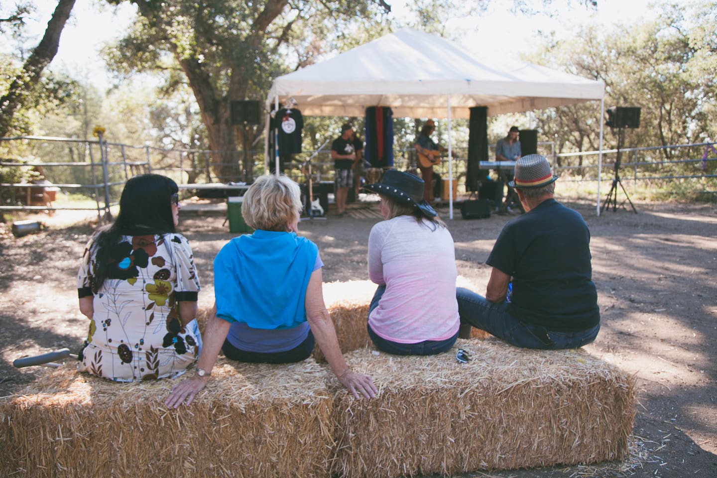 Relaxing the afternoon away with great music