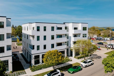 Contemporary building in the heart of downtown Traverse City