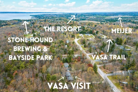 Close to all of the action yet secluded in a quiet neighborhood.