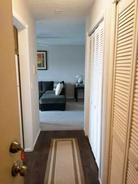 large space with closets