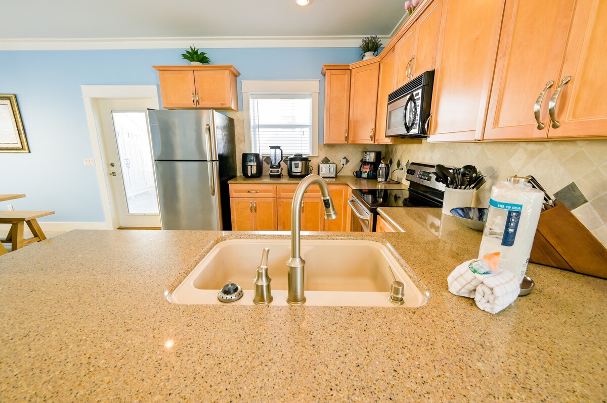 Ninja blender and Instant Pot to help you cook all meals.