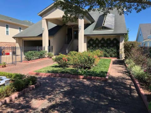 Front of the house