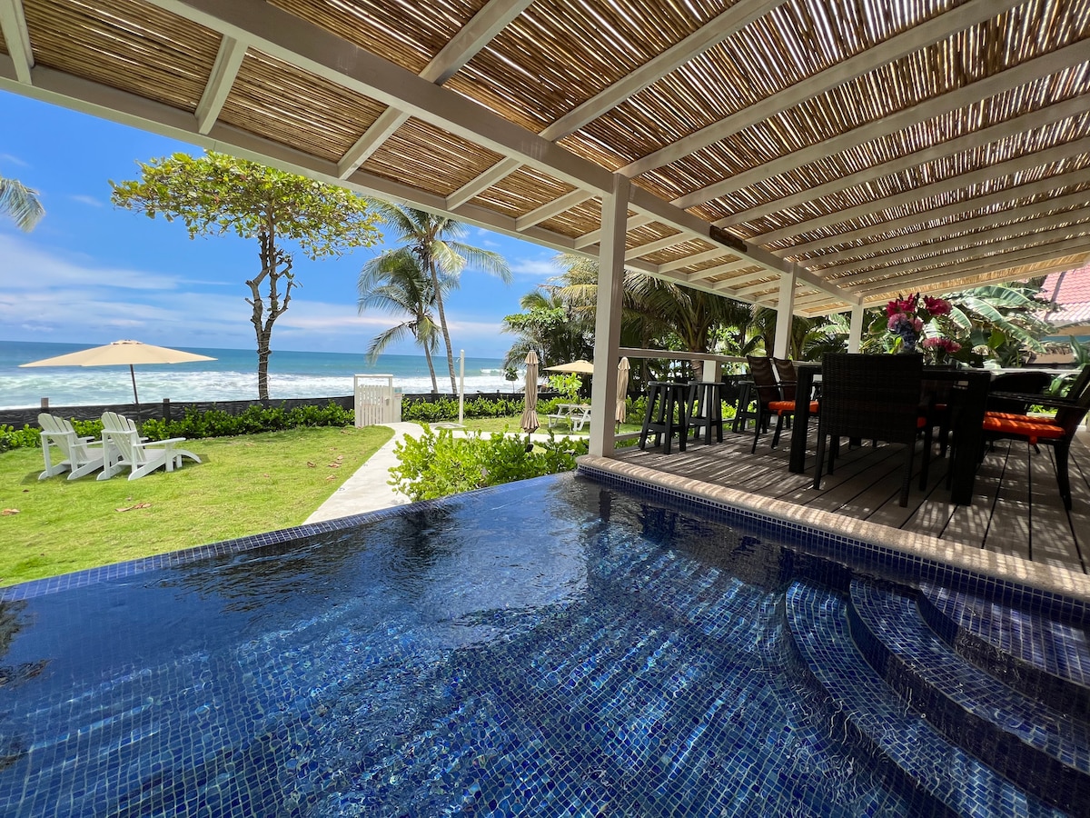 Backyard Beach House: Oceanfront Luxury 5 Bdr image 1