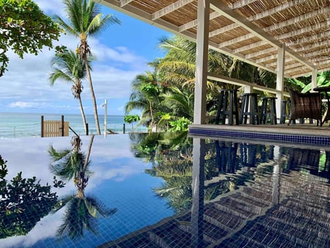 Beach front deck