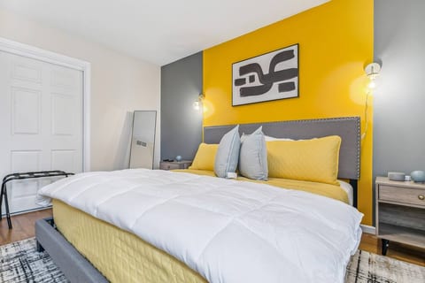 Place in West of Wichita - Duplex with Backyard Swing and 75" TV