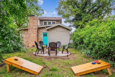 Wichita's College Hill Neighborhood Place - Airplane Bungalow with Firepit and Home Theater