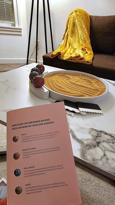 Have a moment of Zen with relaxing sand tray