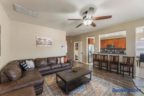 Big enough for all 12 of you to actually hang out in the same room. Winning!