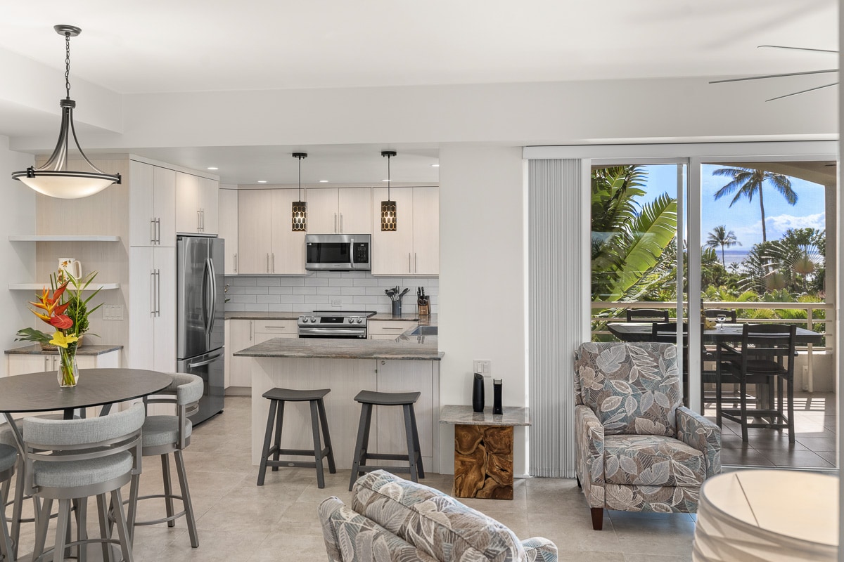 Palms at Wailea 2204 - ocen views from all rooms and lanais