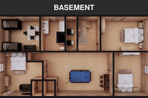 🌟Spacious 7BR Modern Rustic Log Cabin Retreat 🌟 Hot Tub 🛀 Arcade Room 🎮