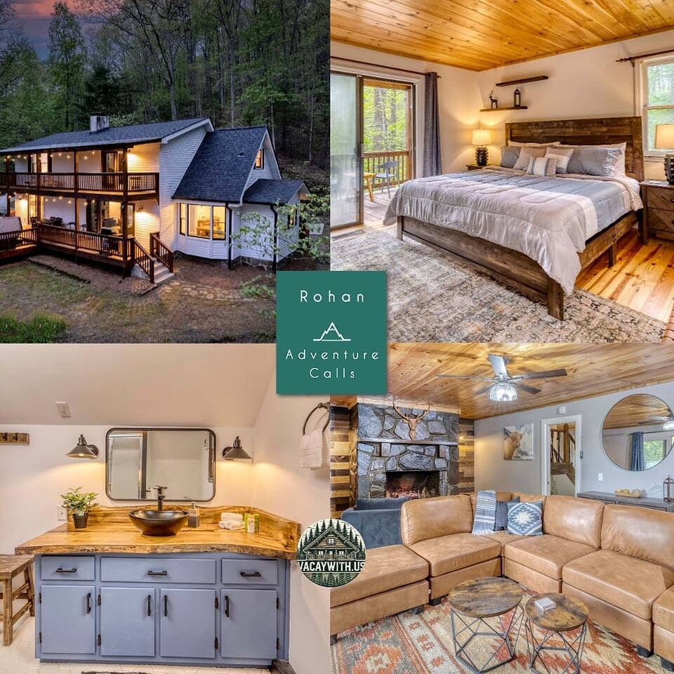 Blue Ridge Chalet | Hot Tub, Game Room & Views - Mineral Bluff