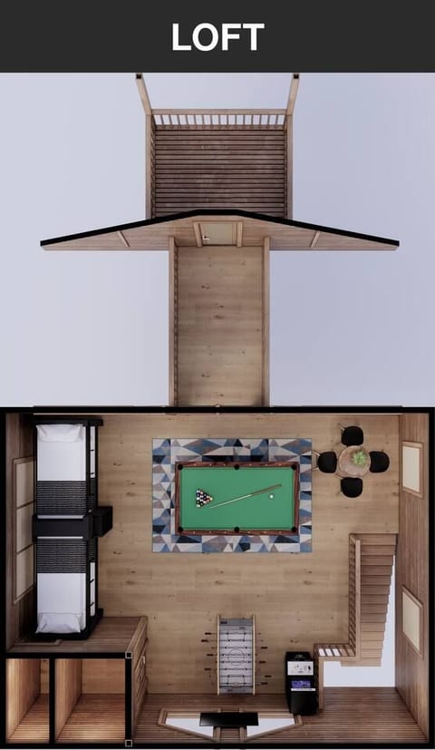 Mtn View, Arcade, HotTub, Pool