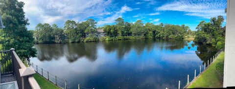 View of Lagoon from deck.