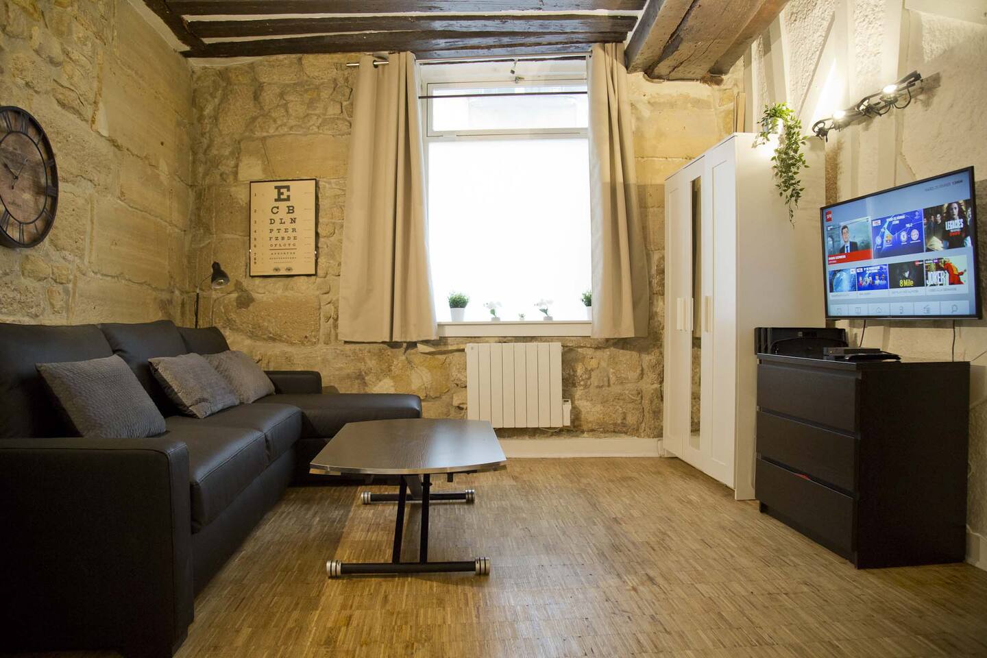 Valentine - Authentic Design Large Studio Notre-Dame Seine Walk