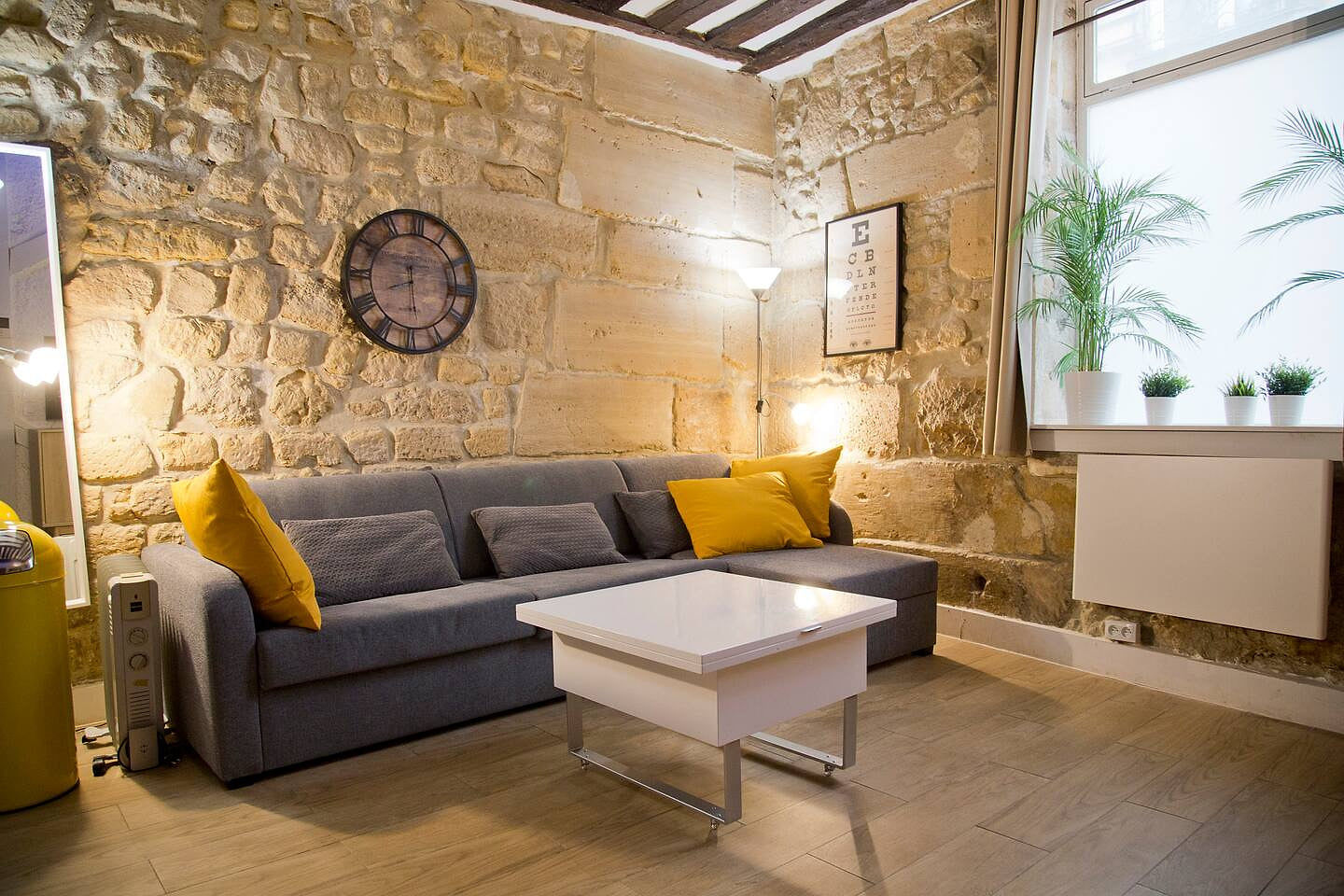 Valentine - Authentic Design Large Studio Notre-Dame Seine Walk